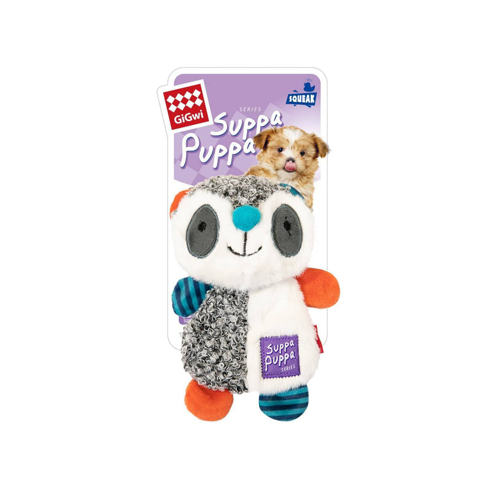 GiGwi Dog Toy Suppa Puppa Plush Racoon