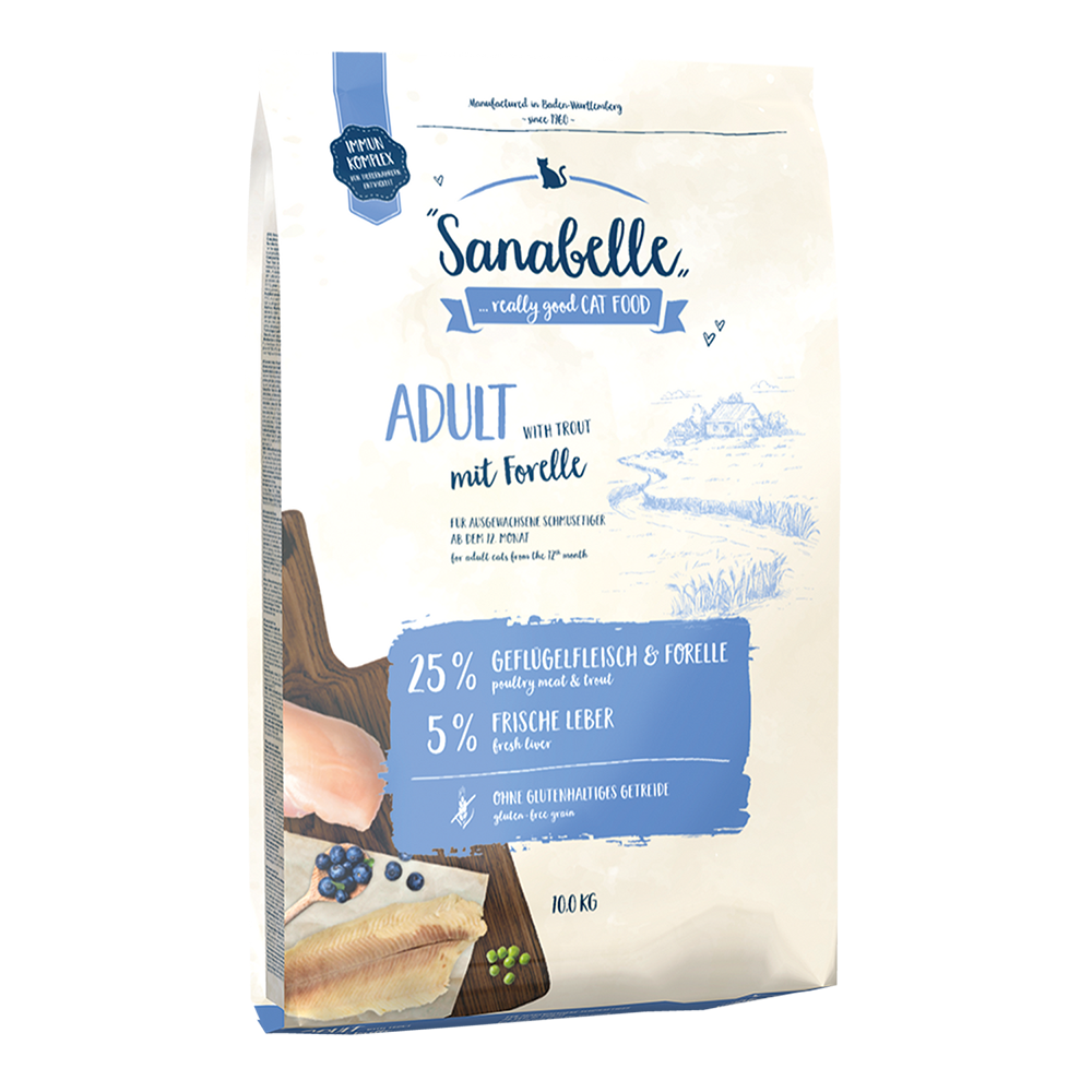 Sanabelle Cat Adult Trout 10kg