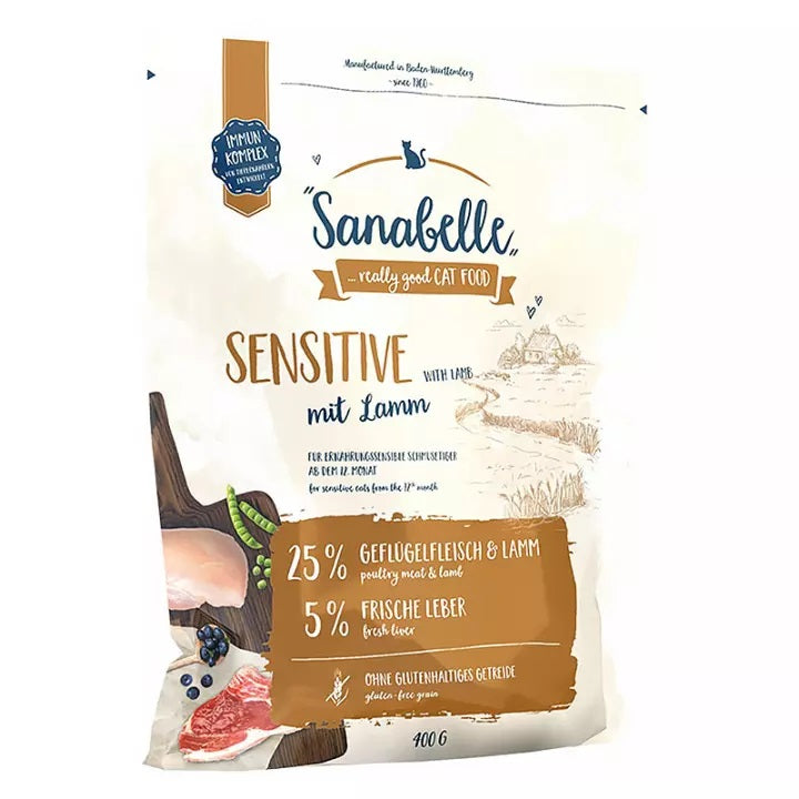 Sanabelle Cat Sensitive Lamb 400g