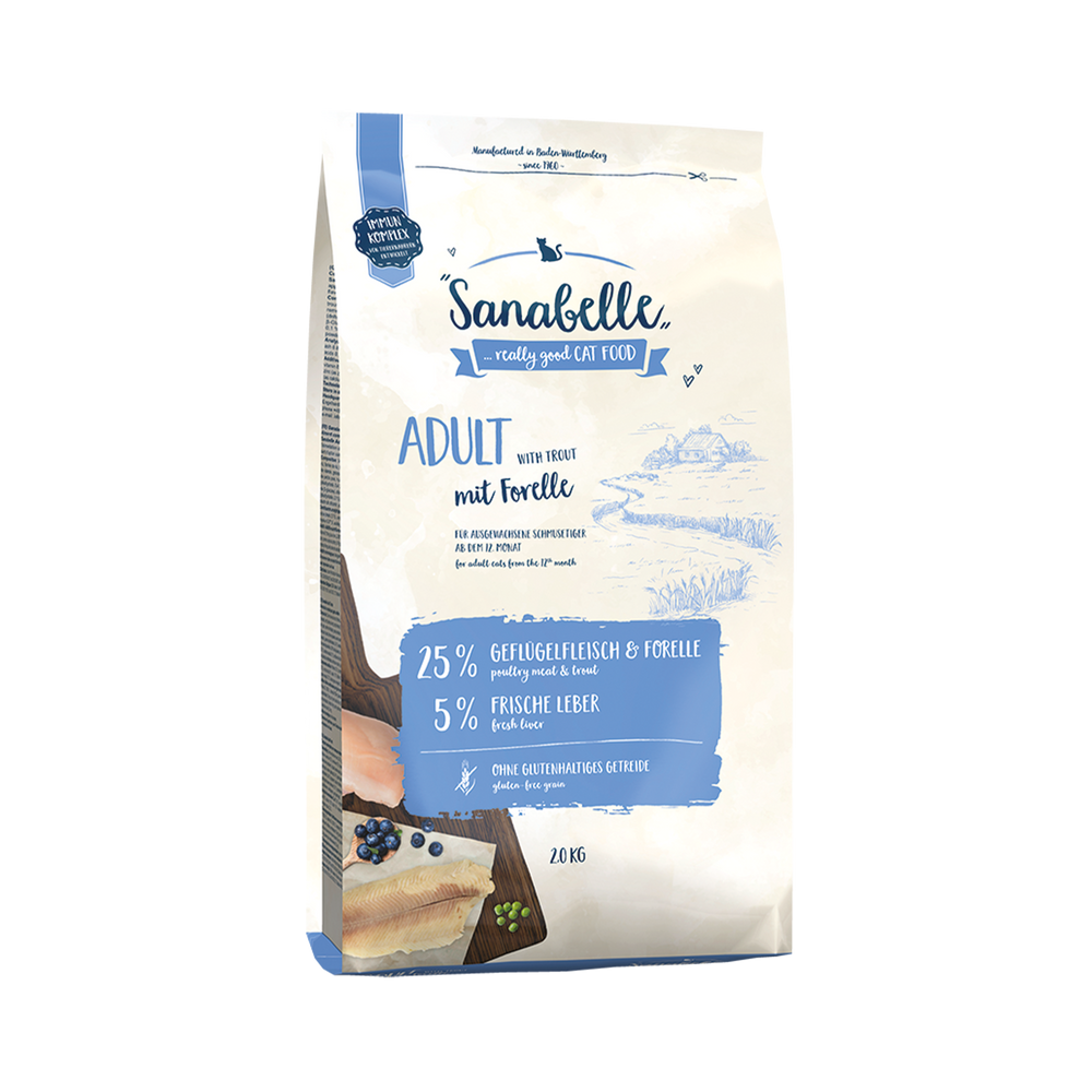 Sanabelle Cat Adult Trout 2kg