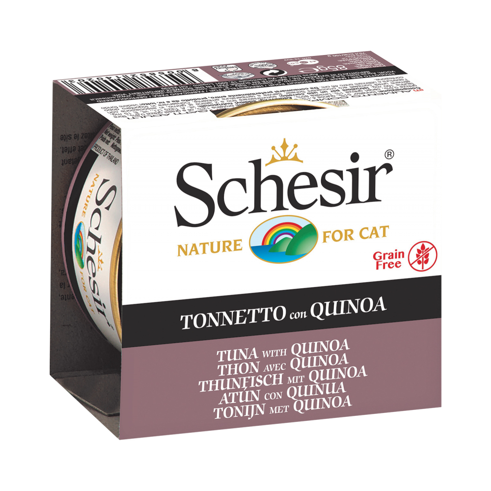 Schesir Nature Tuna with Quinoa in Jelly for Cats 85g