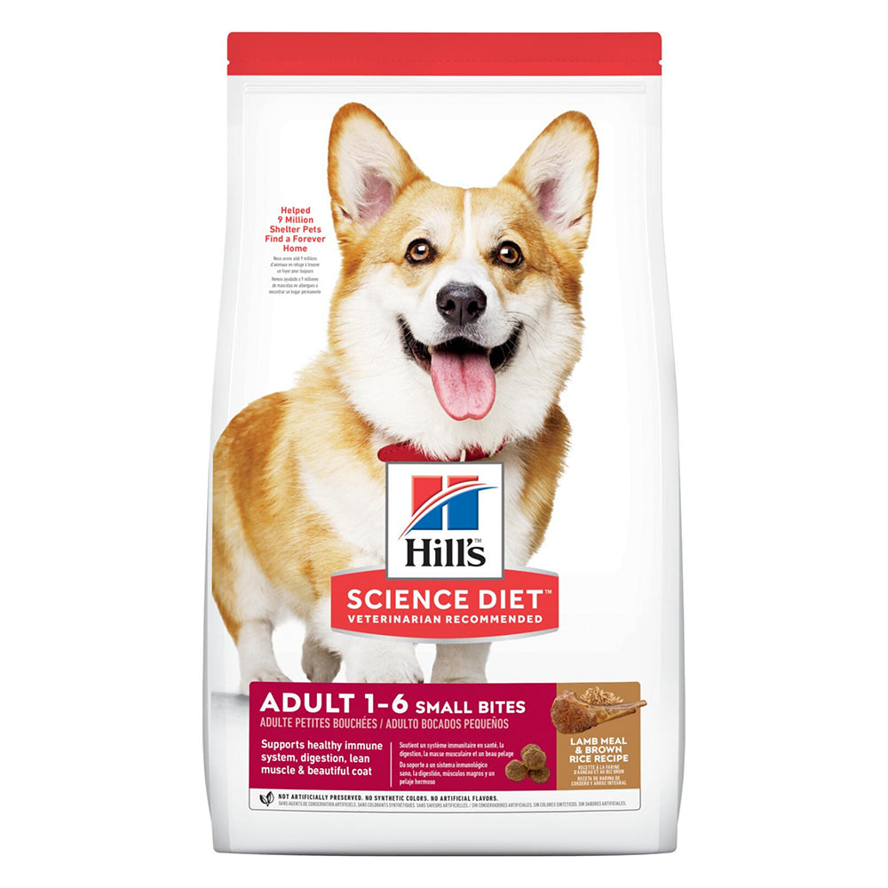 Hill's Science Diet Canine Adult Lamb & Rice Small Bites 15.5lb