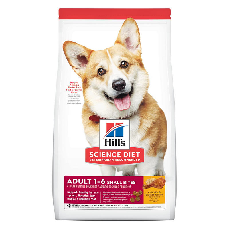 Hill's Science Diet Canine Adult Small Bites 15lb