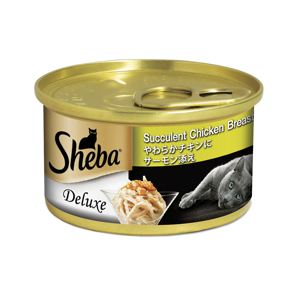 Sheba Succulent Chicken Breast with Salmon 85g