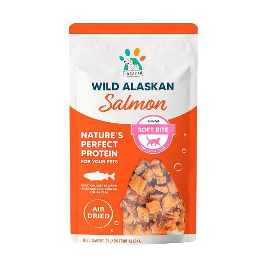 Singapaw Cat Wild Alaskan Salmon Soft Bite 70g