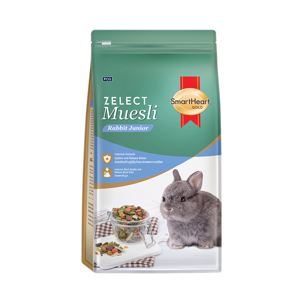 SmartHeart Gold Rabbit Food Zelect Muesli Junior 500g