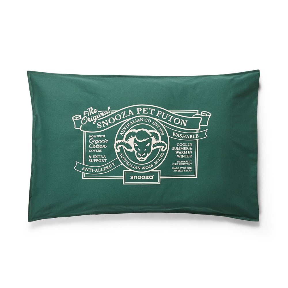 Snooza Futon Cover Organic Mini Green