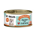 Sparkles Cat Gravy-licious Chicken with Crab Surimi 80g (EXPIRY JUL 2026)