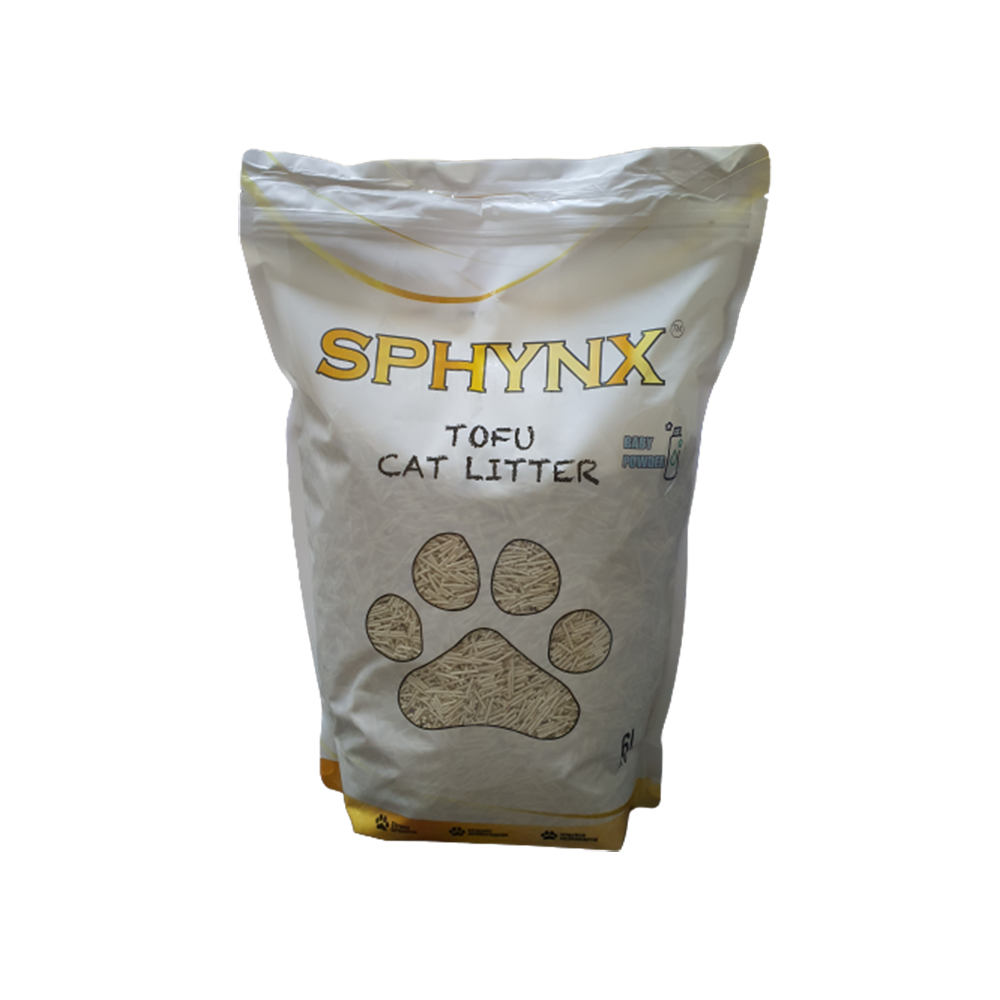 Sphynx Tofu Cat Litter Baby Powder 6L
