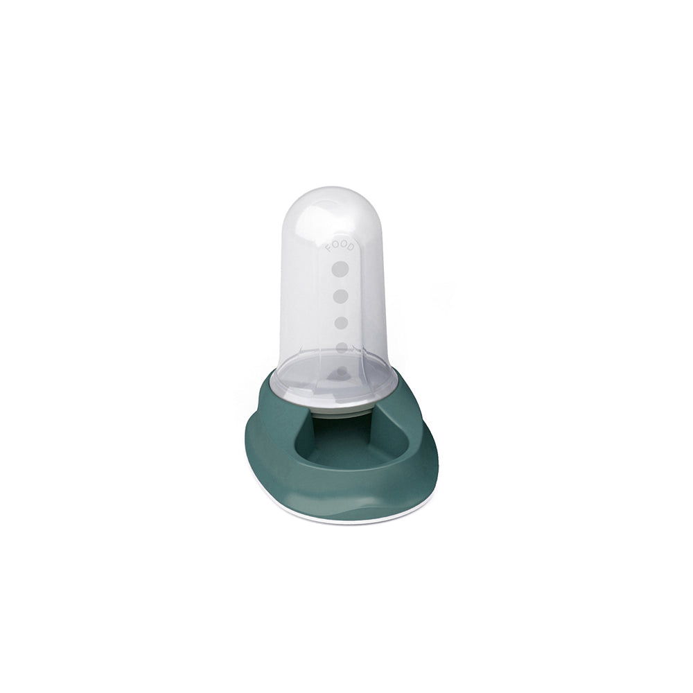 Stefanplast Chic Food & Water Dispenser English Green 0.8L