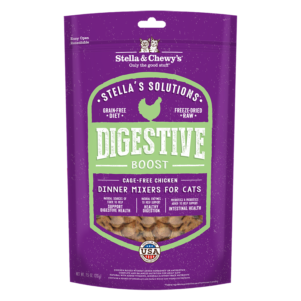 Stella & Chewy's Cat Stella's Solutions Digestive Boost - Cage-Free Chicken 7.5oz