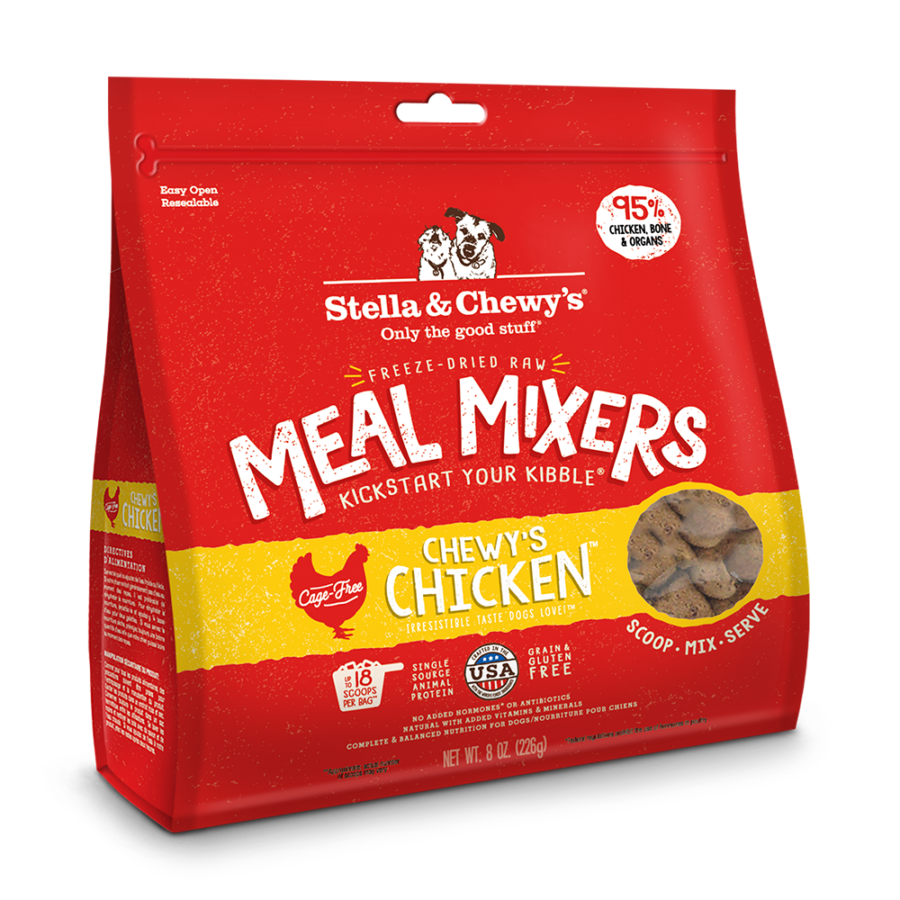 Stella & Chewy's Dog Freeze-Dried Meal Mixers - Chewy's Chicken 8oz