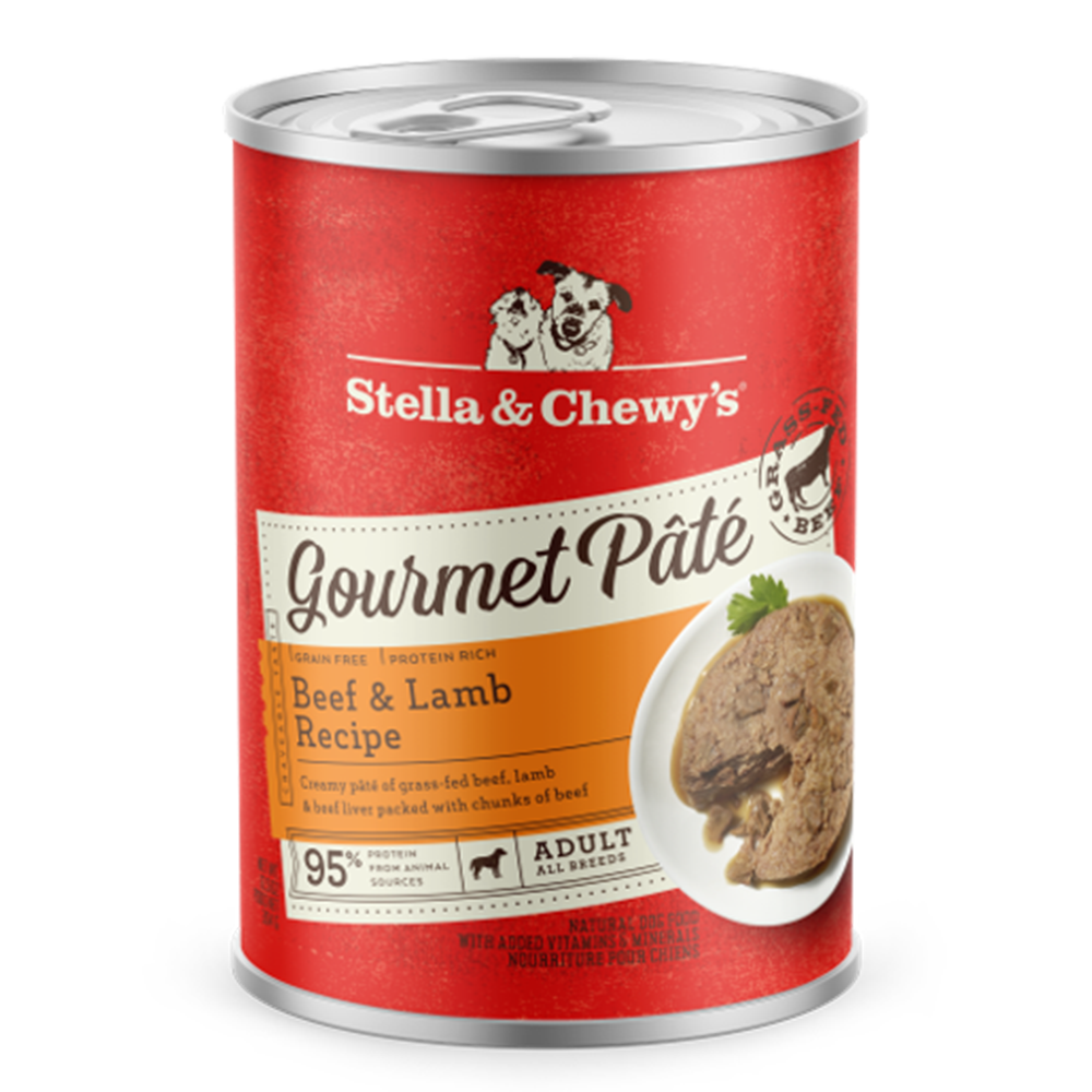 Stella & Chewy's Dog Gourmet Pate Beef & Lamb Recipe 12.5oz