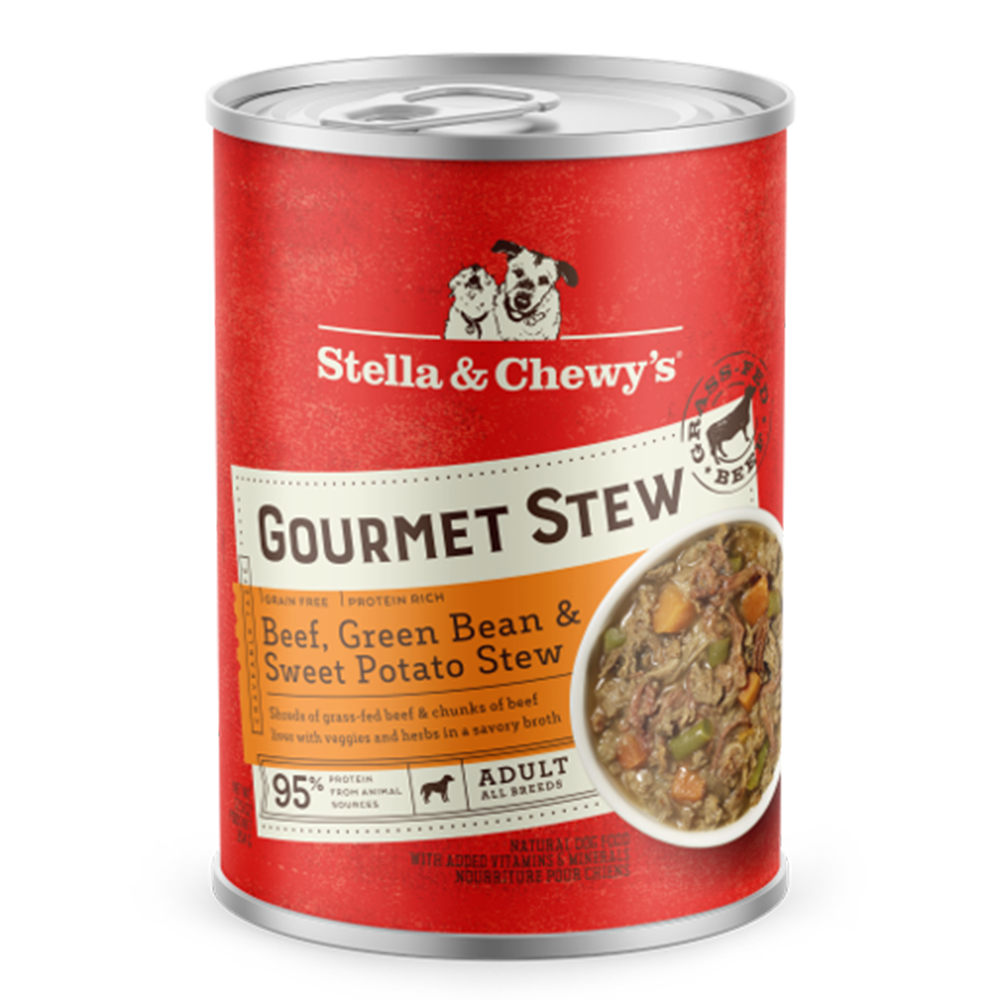 Stella & Chewy's Dog Gourmet Stew Beef, Green Bean & Sweet Potato Stew 12.5oz