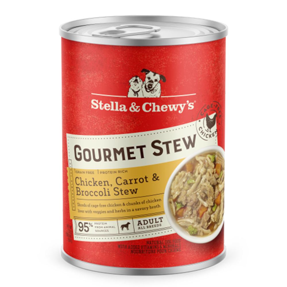 Stella & Chewy's Dog Gourmet Stew Chicken, Carrot & Broccoli Stew 12.5oz