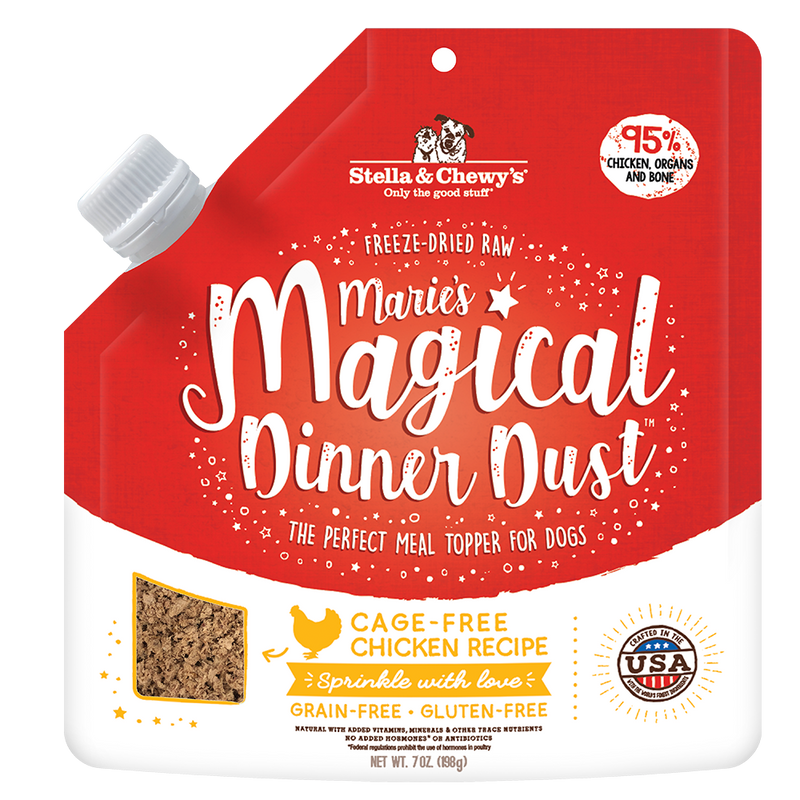 Stella & Chewy's Dog Marie's Magical Dinner Dust - Cage-Free Chicken Recipe 7oz