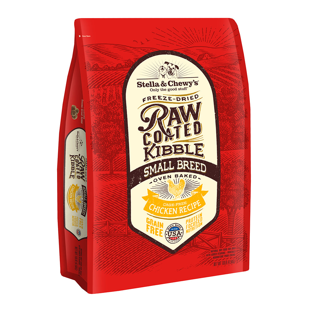 Stella & Chewy's Dog Raw Coated Kibble - Small Breed Chicken 10lb