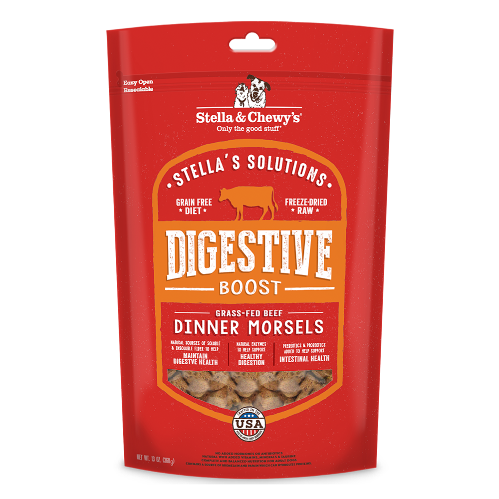 Stella & Chewy's Dog Stella's Solutions Digestive Boost - Grass-Fed Beef 13oz