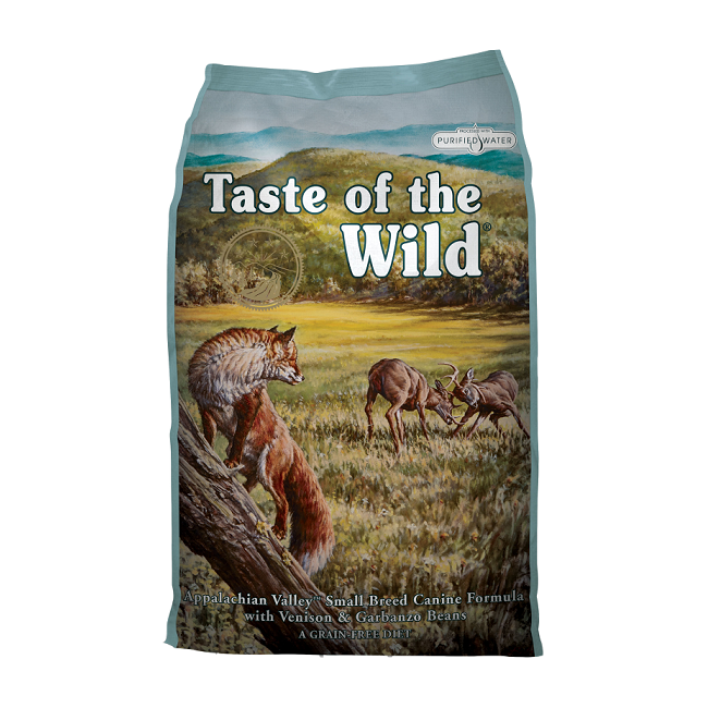 Taste of the Wild Appalachian Valley Small Breed with Venison & Garbanzo Beans Grain-Free Dry Dog Food 12.2kg