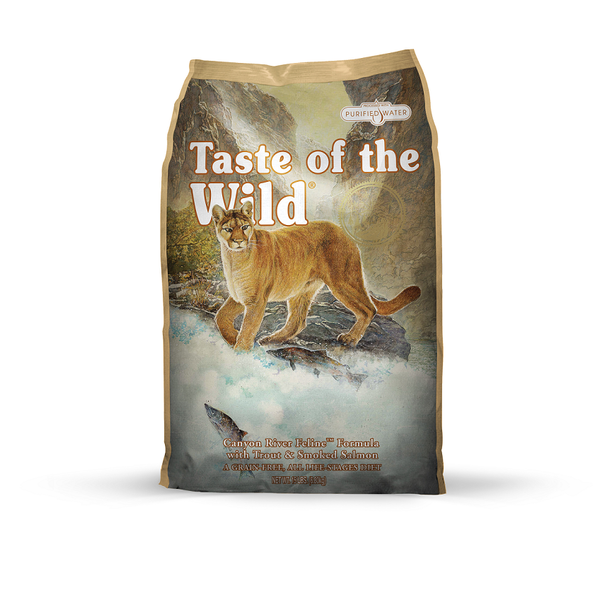 Taste of the Wild Canyon River with Trout & Salmon Grain-Free All Life Stages Dry Cat Food 6.6kg