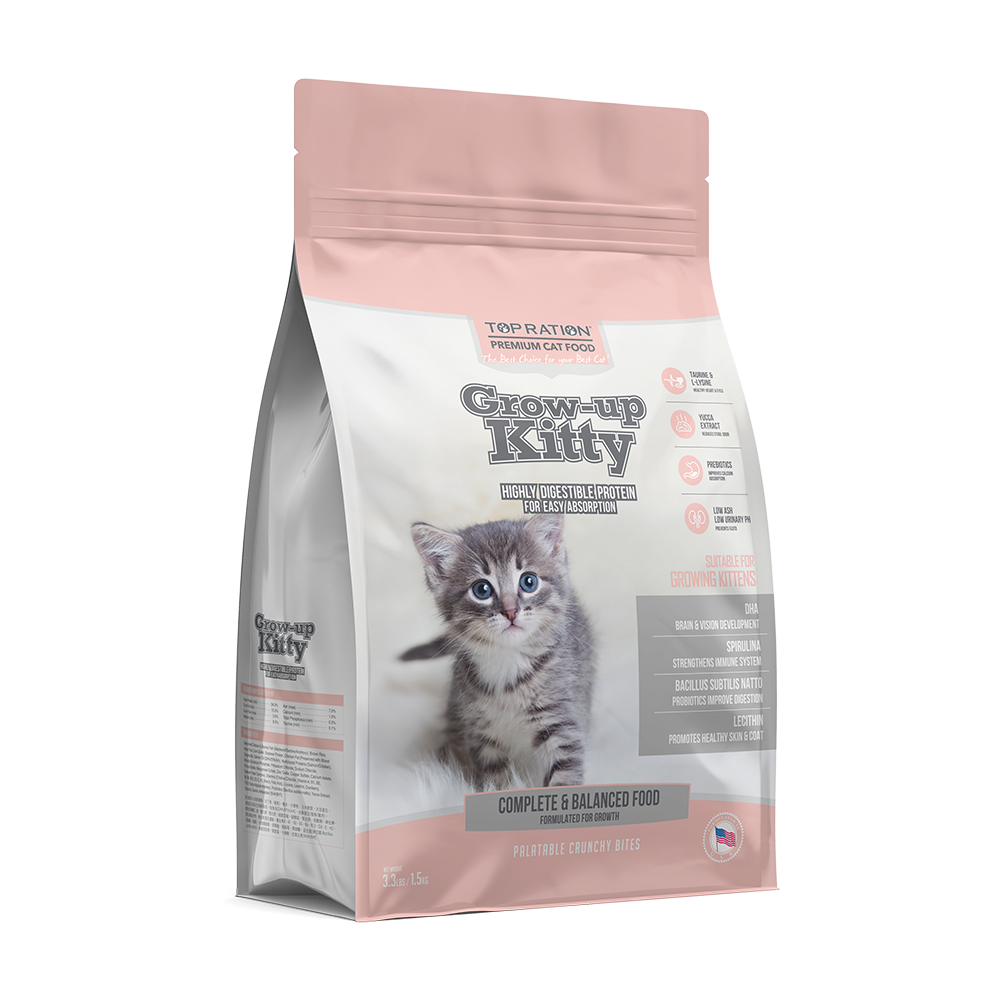 Top Ration Cat Grow-Up Kitty for Kittens 1.5kg