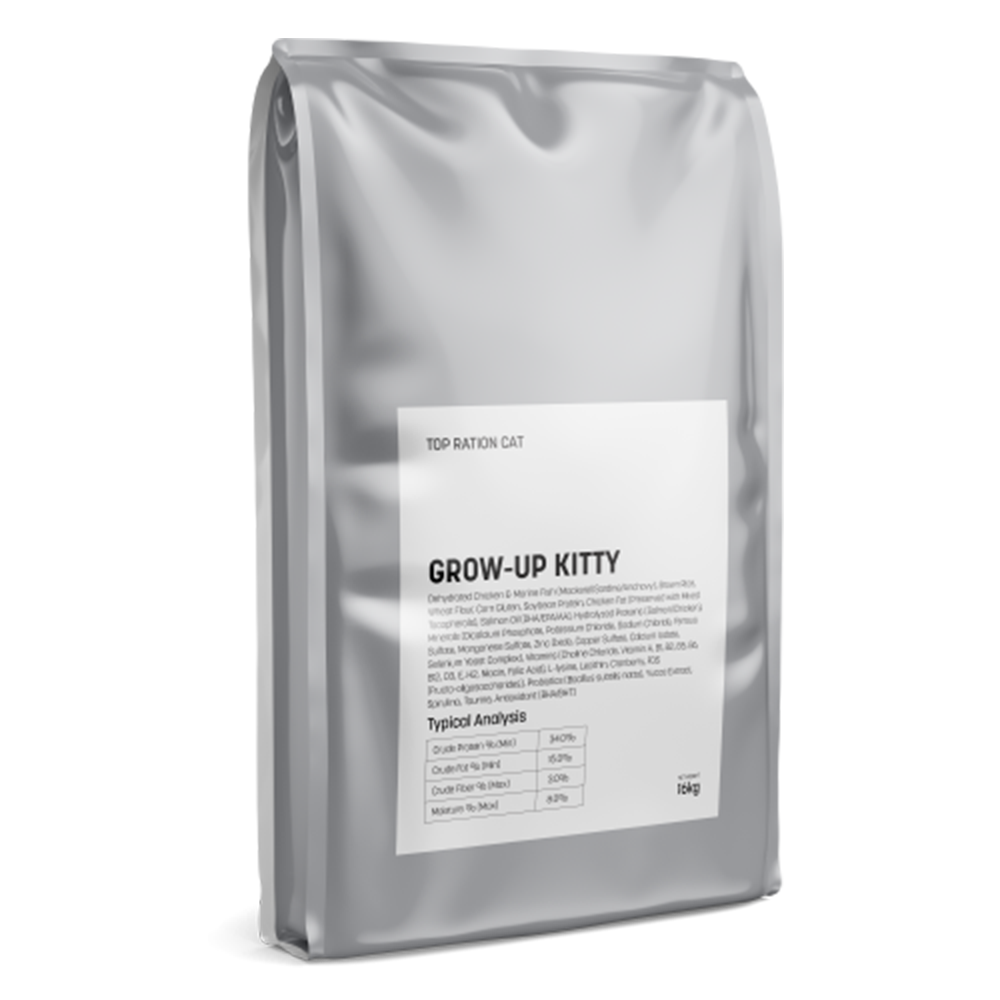 Top Ration Cat Grow-Up Kitty for Kittens 16kg