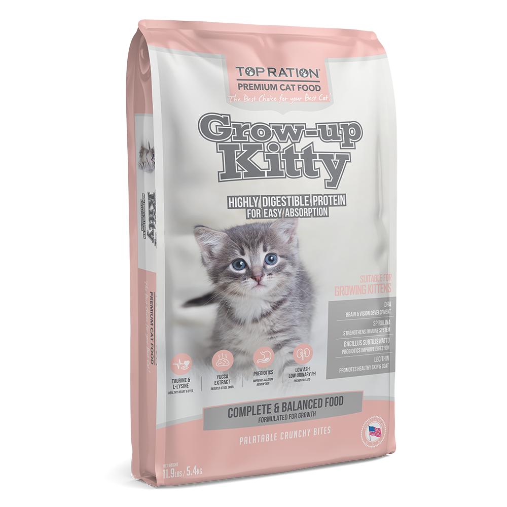 Top Ration Cat Grow-Up Kitty for Kittens 5.4kg