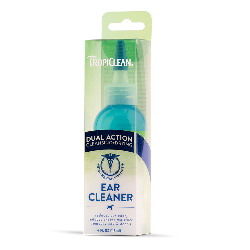 Tropiclean Dual Action Ear Cleaner for Pets 4oz