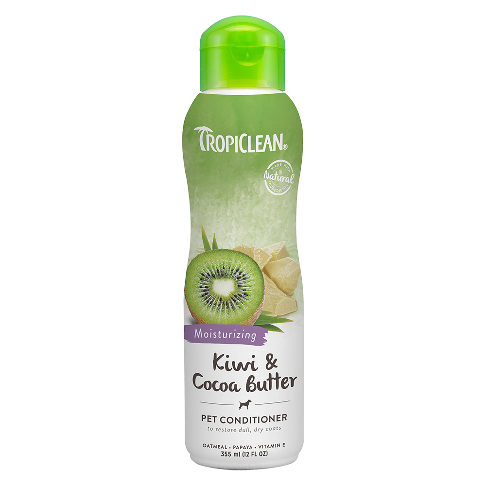 Tropiclean Moisturizing Kiwi & Cocoa Butter Pet Conditioner 12oz