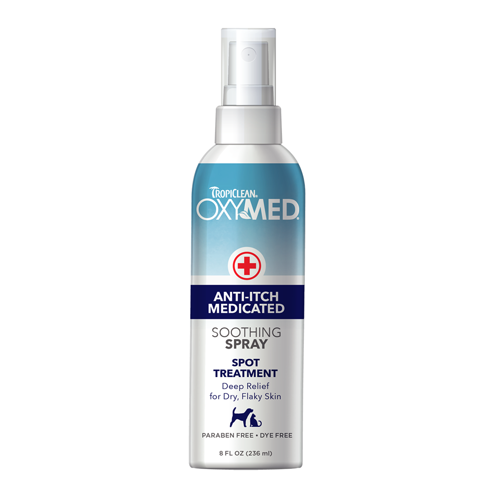 Tropiclean Oxymed Anti-Itch Medicated Soothing Spray 236ml