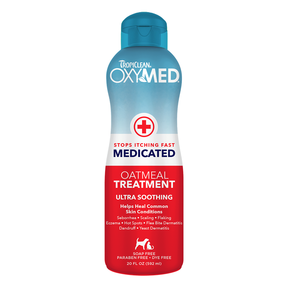 Tropiclean Oxymed Stops Itching Fast Medicated Oatmeal Treatment 592ml