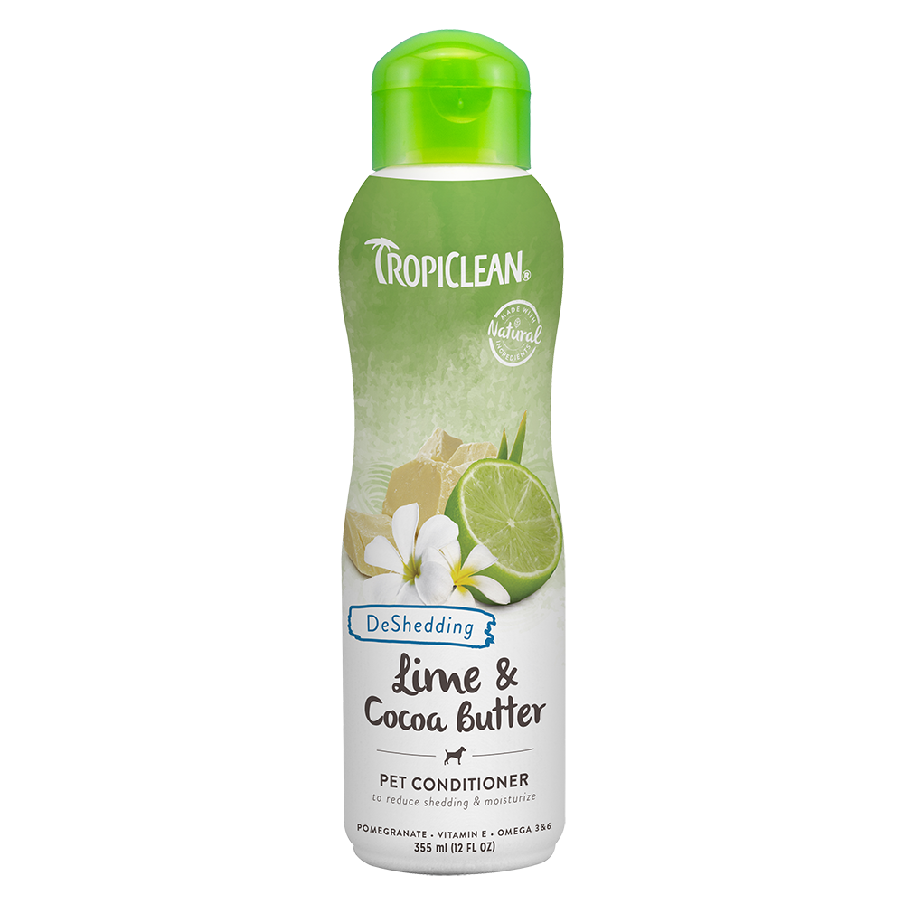 Tropiclean Shed Control Lime & Cocoa Butter Pet Conditioner 12oz