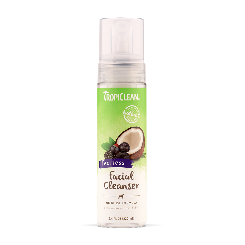 Tropiclean Waterless Facial Cleanser 7.4oz