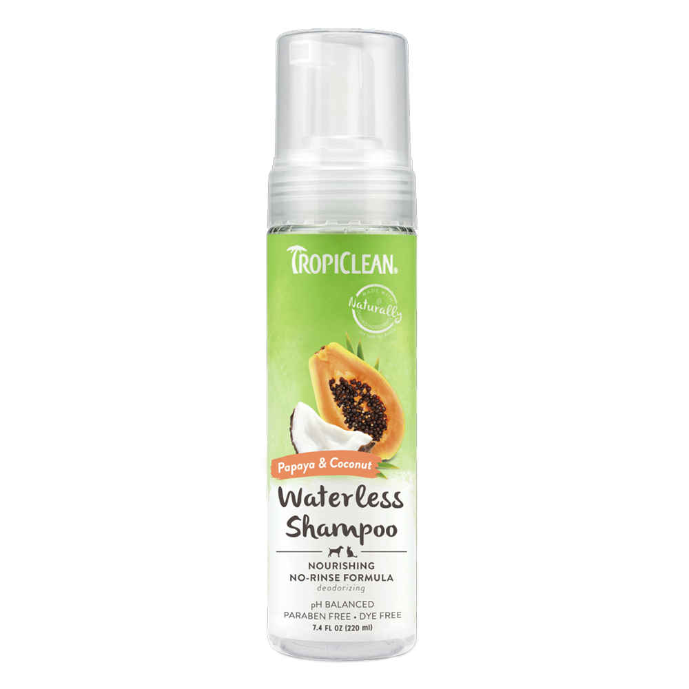 Tropiclean Waterless Shampoo Papaya & Coconut 7.4oz