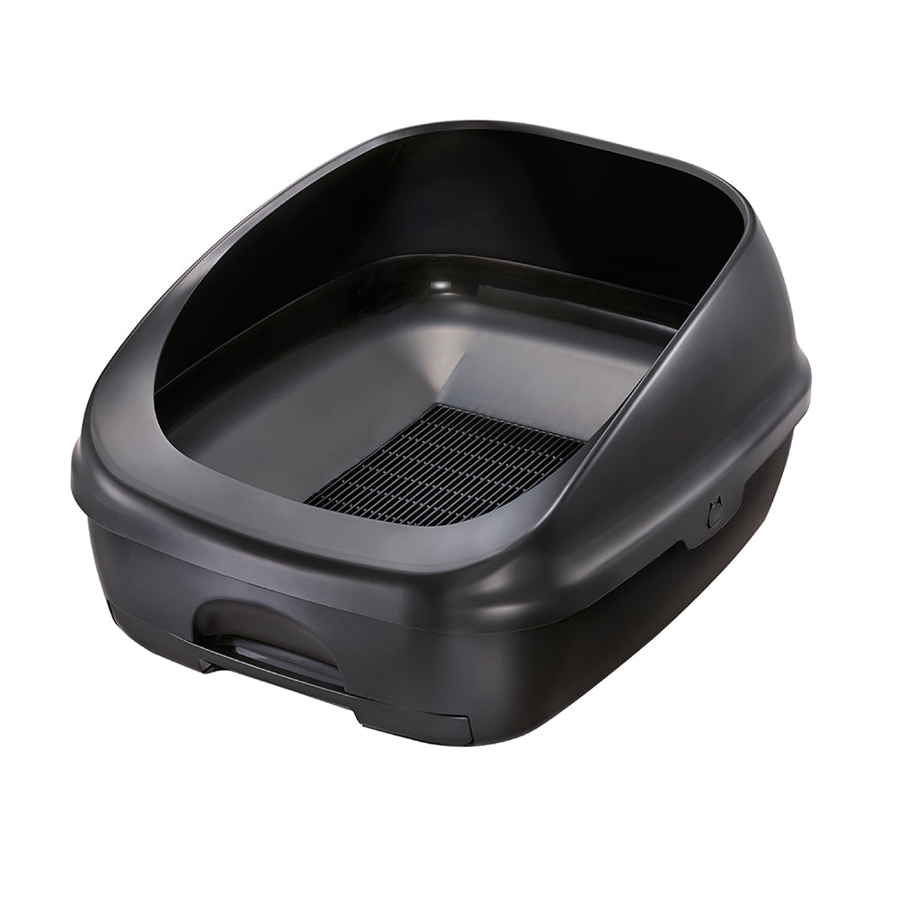 Unicharm Pet Deo-Toilet Dual Layer Cat Litter System Half Cover Dark Grey