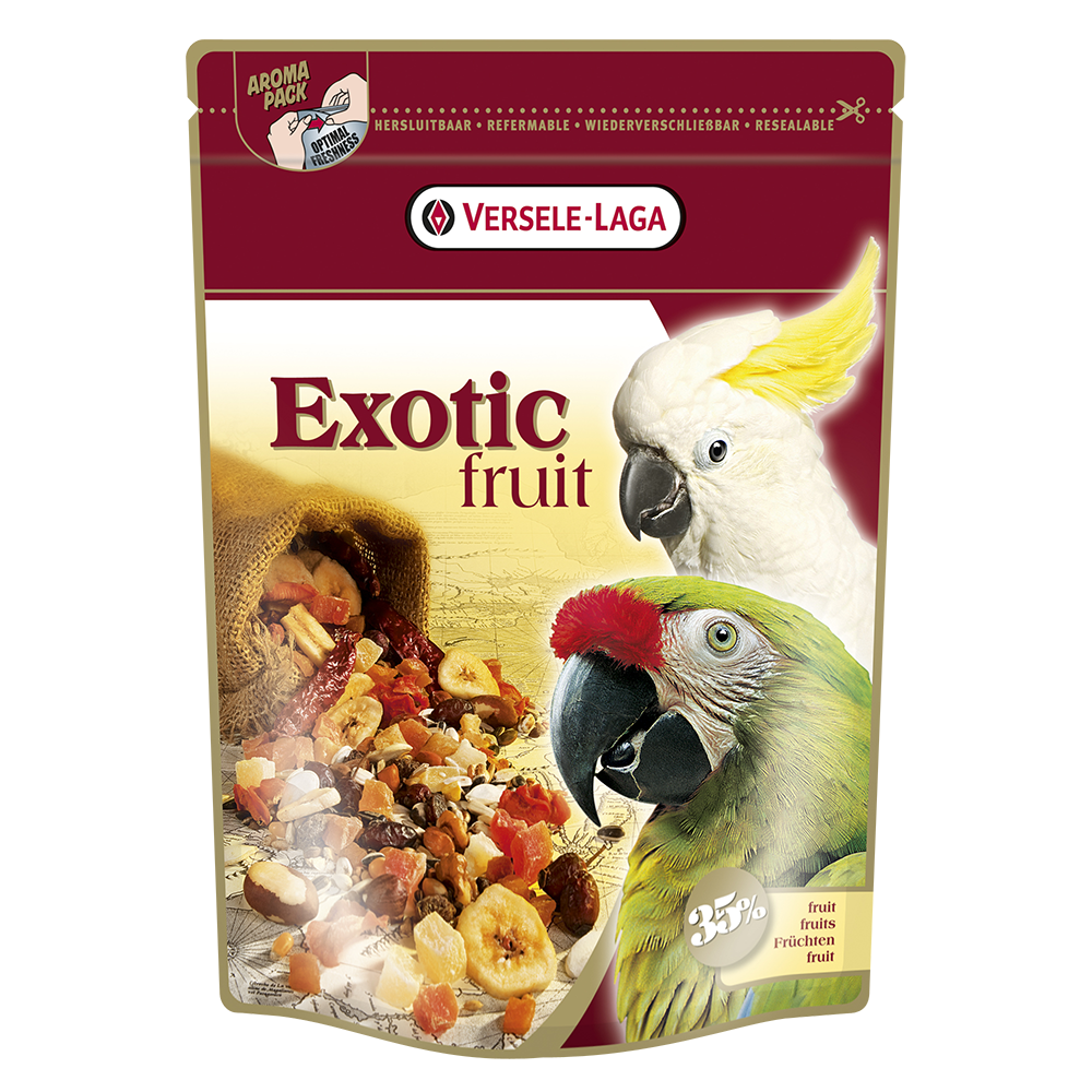 Versele-Laga Exotic Fruit Mix for Parrots 600g