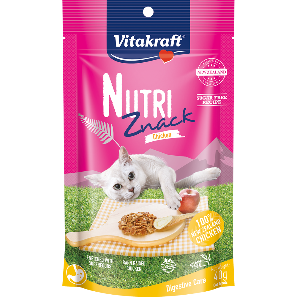 Vitakraft Cat Nutri Znack Chicken Digestive Care 40g
