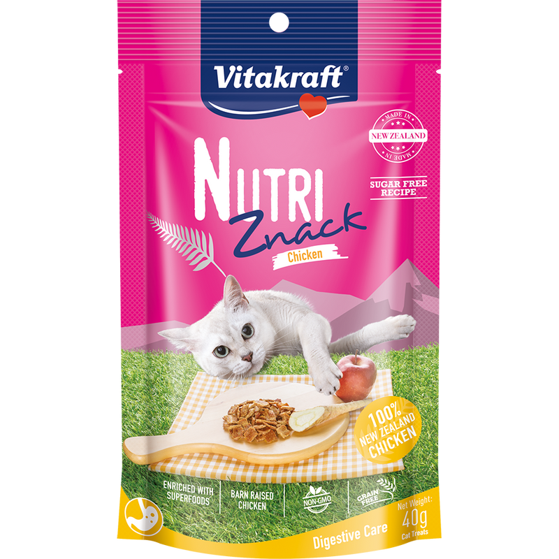 Vitakraft Cat Nutri Znack Chicken Digestive Care 40g