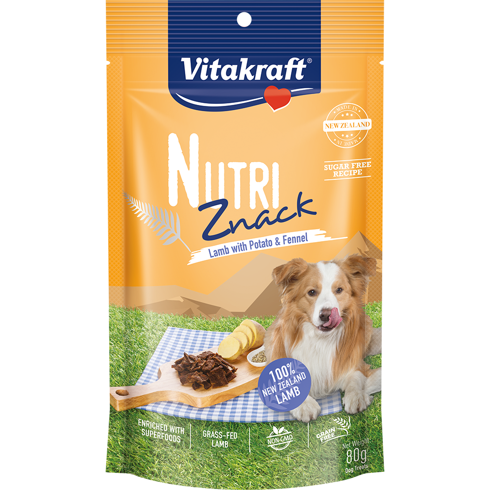 Vitakraft Dog Nutri Znack Lamb with Potato & Fennel 80g