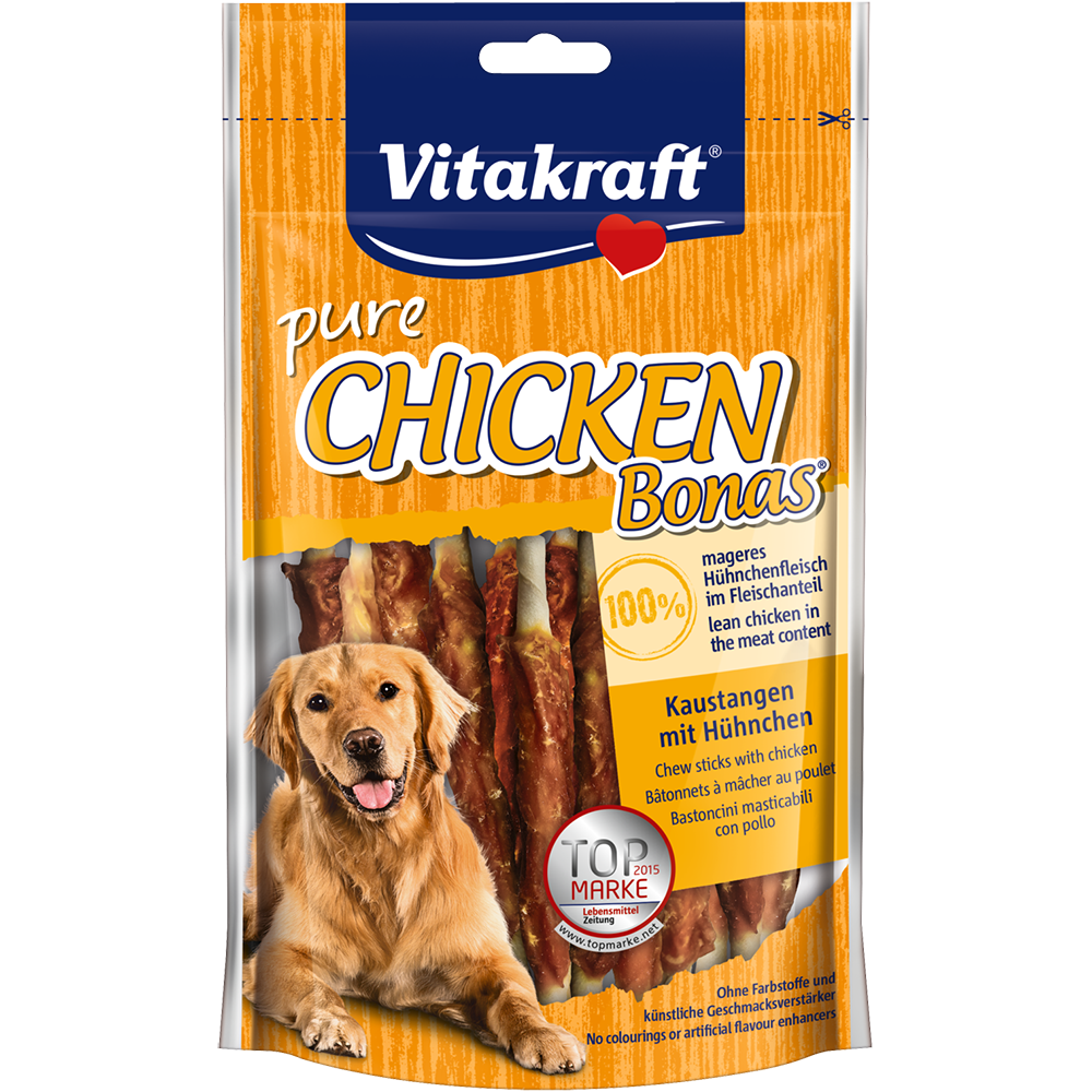 Vitakraft Dog Treats Pure Chicken Bonas 80g