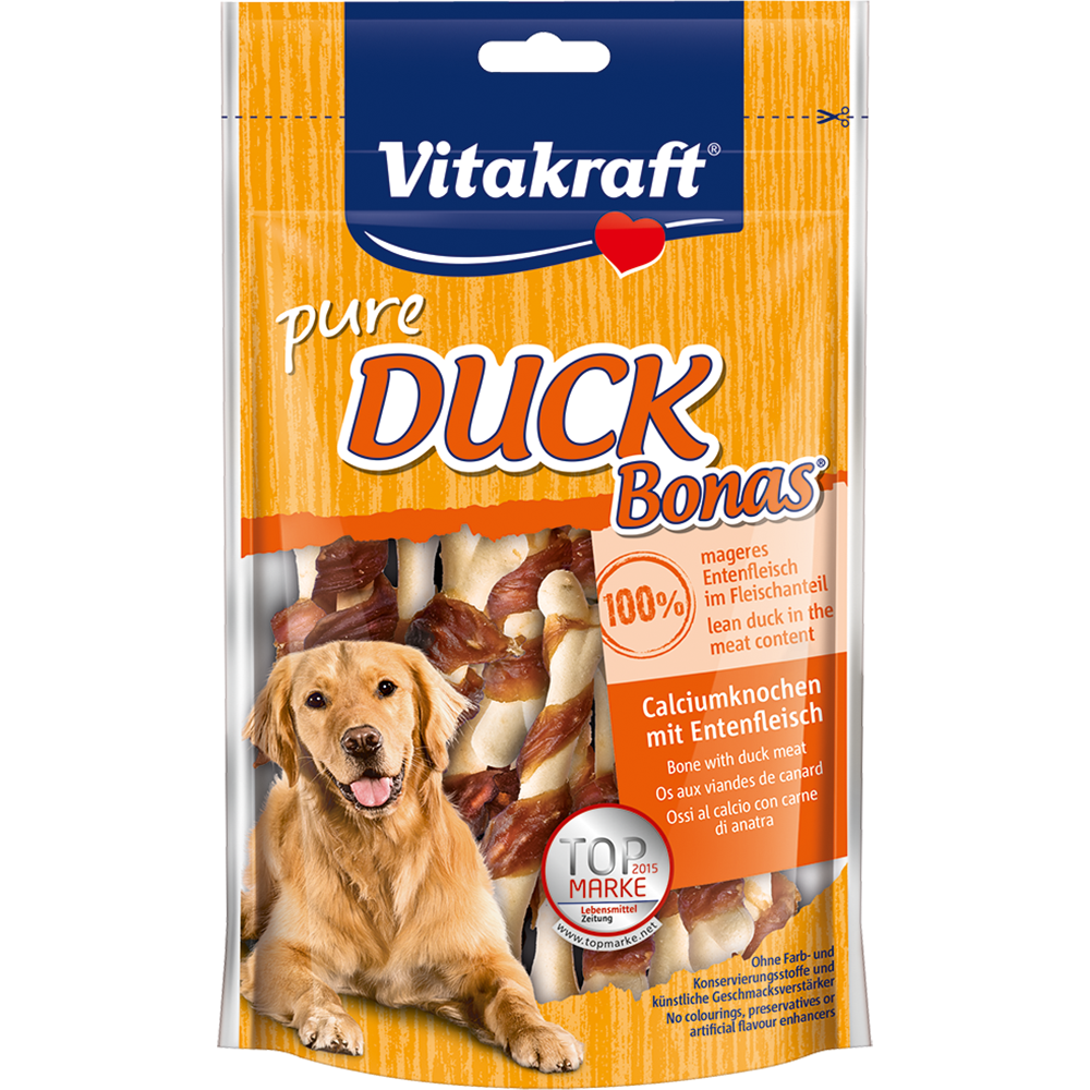 Vitakraft Dog Treats Pure Duck Bonas 80g