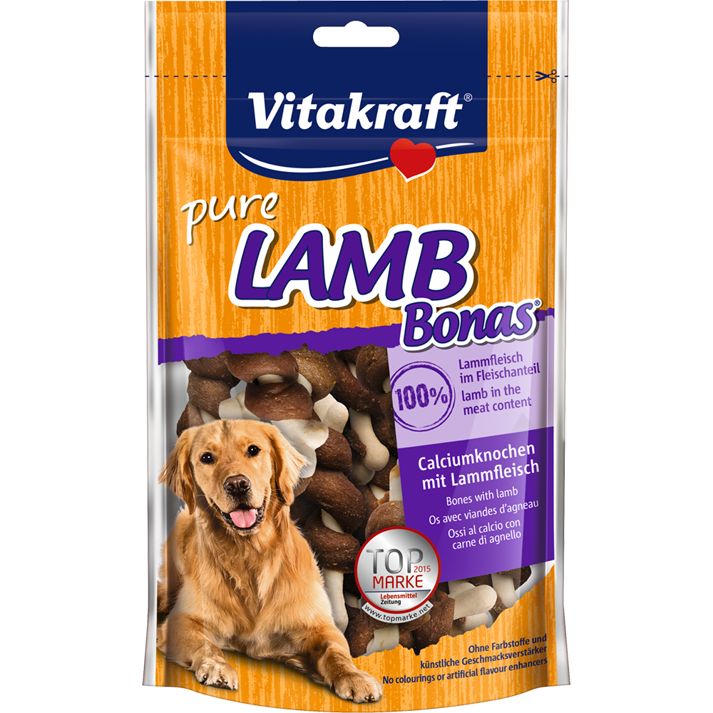 Vitakraft Dog Treats Pure Lamb Bonas 80g