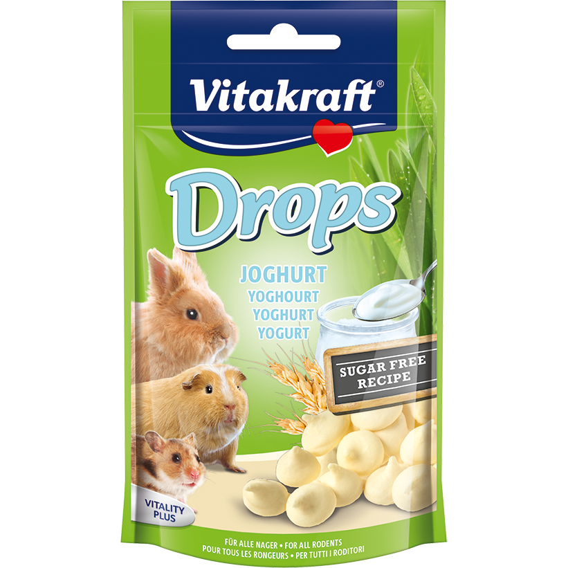Vitakraft Drops Yoghurt for Small Animals 75g