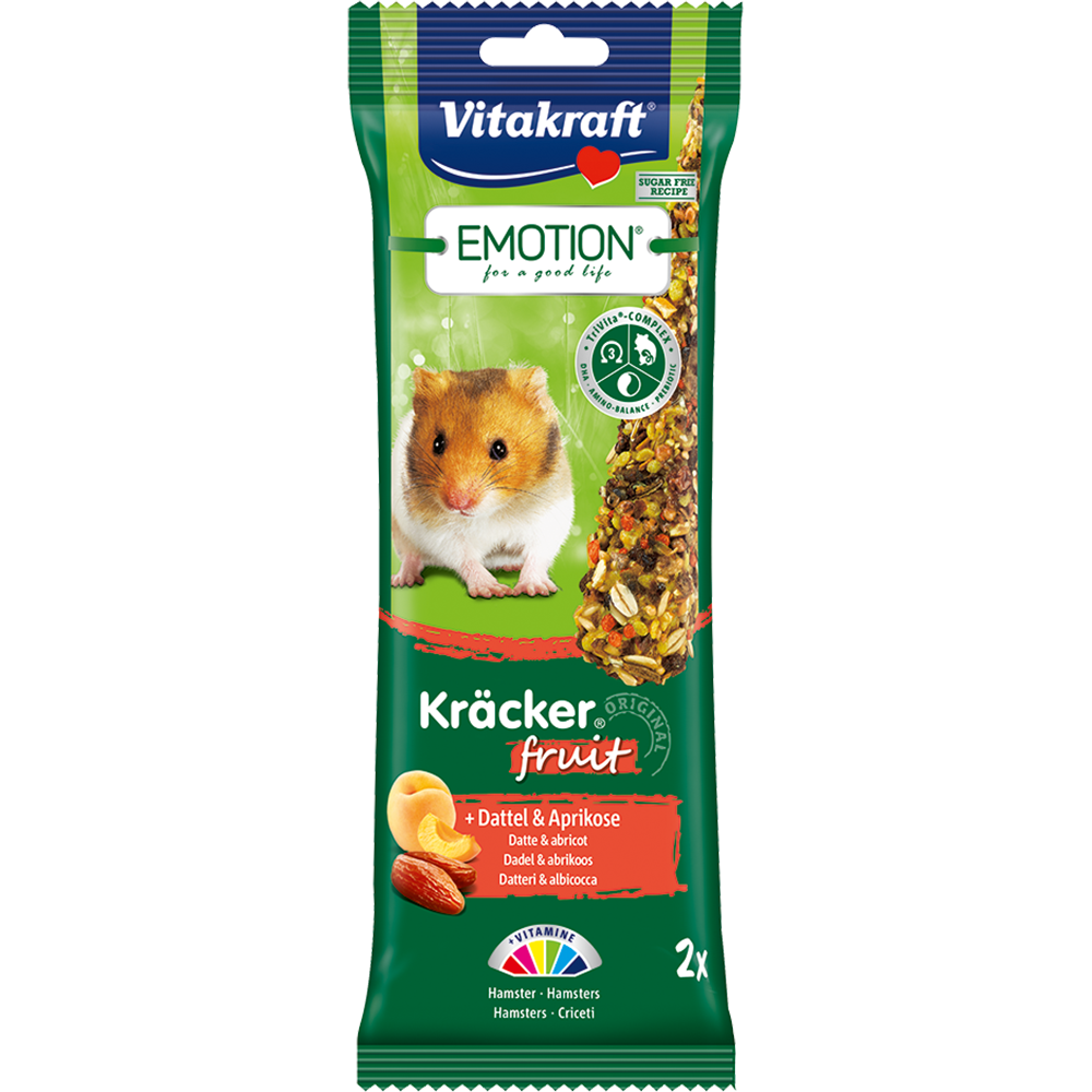 Vitakraft Emotion Kracker Fruit for Hamster 2pcs