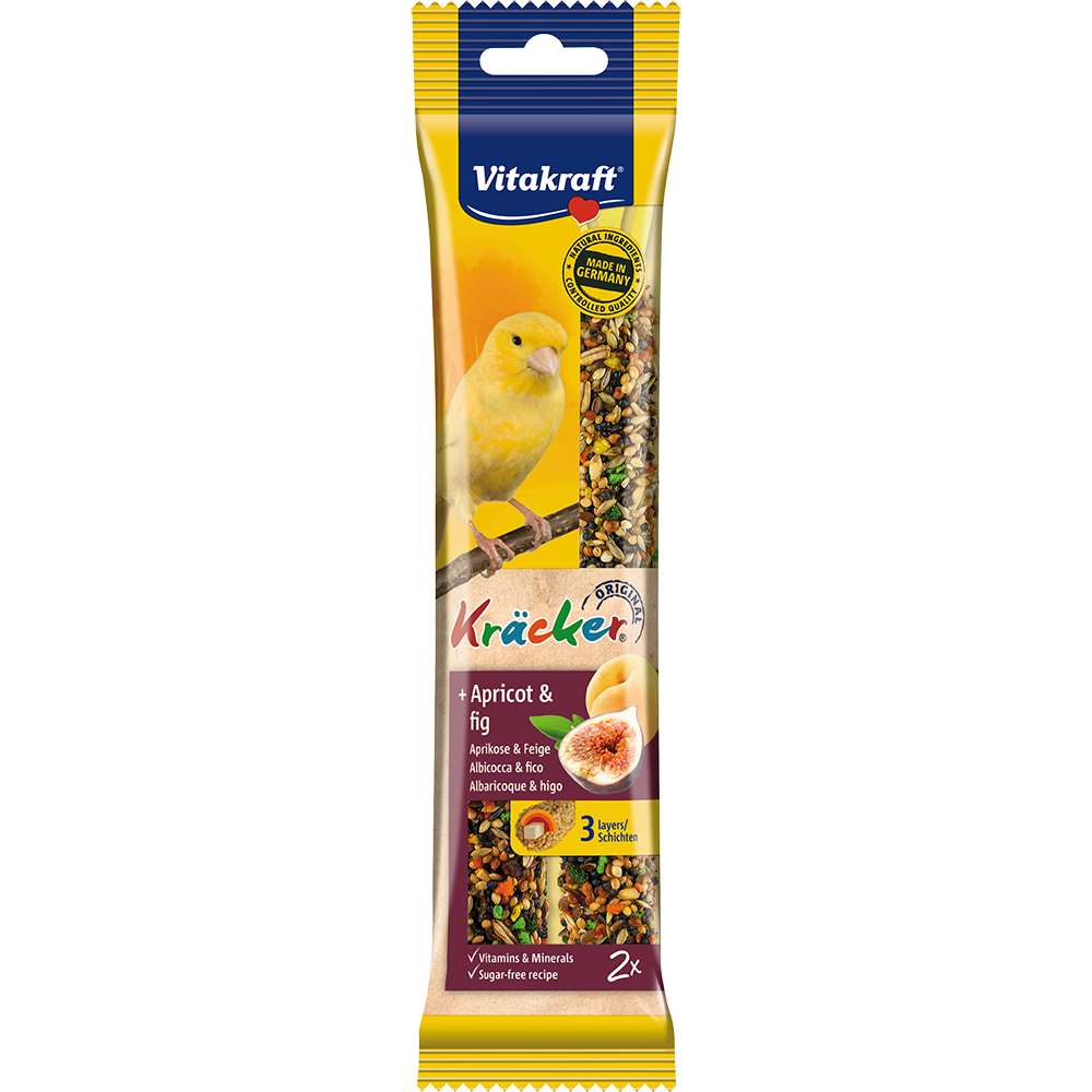 Vitakraft Kracker Apricot & Fig for Canaries 60g