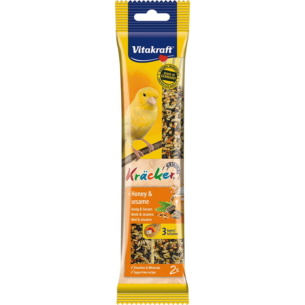 Vitakraft Kracker Honey & Sesame for Canarries 60g