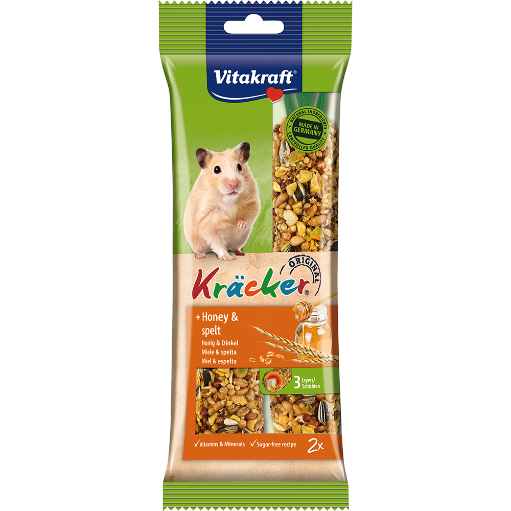 Vitakraft Kracker Sticks with Honey Hamster 112g