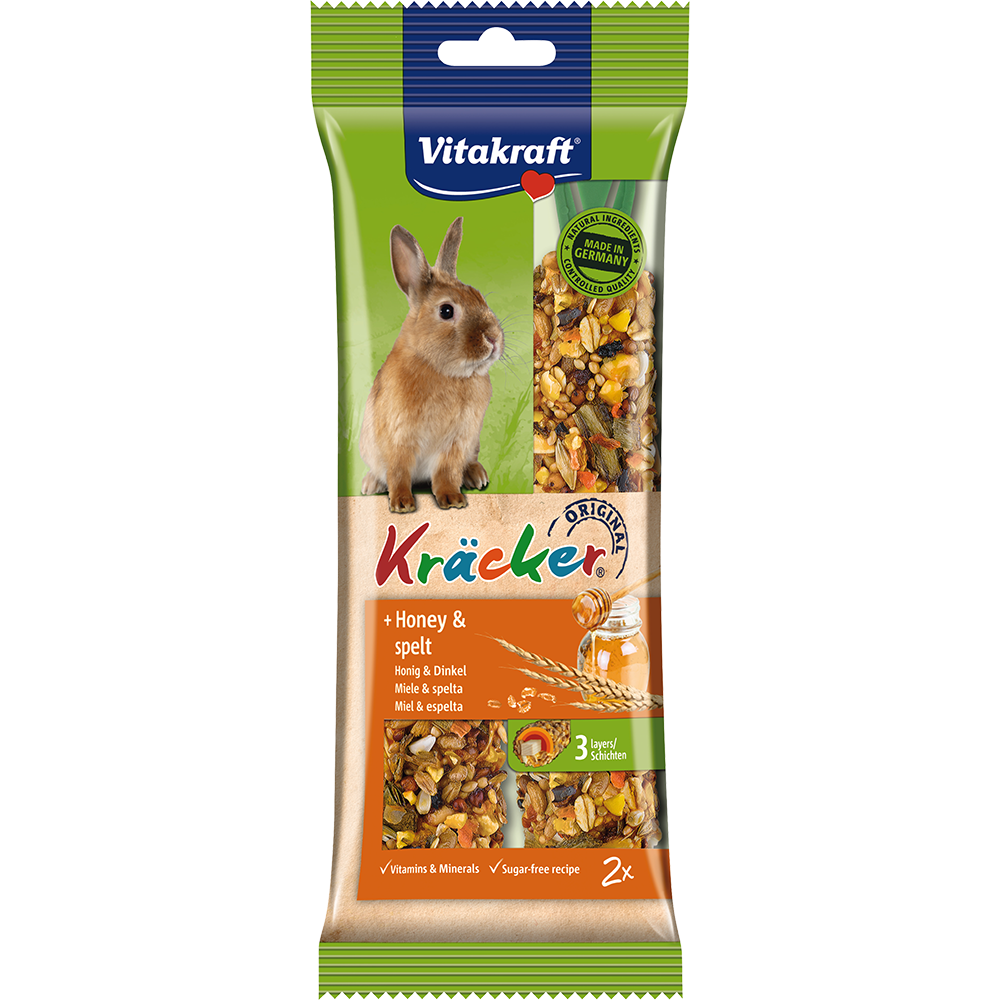 Vitakraft Kracker Sticks with Honey Rabbit 112g