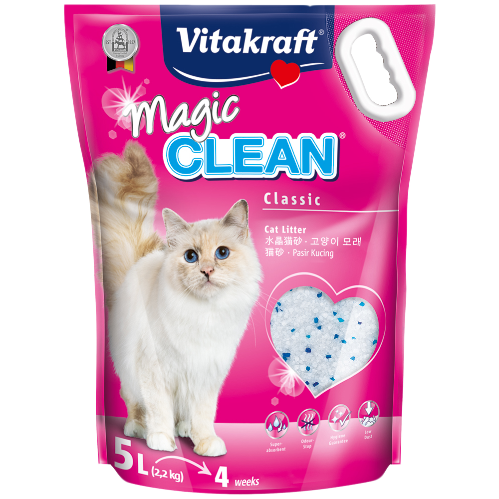 Vitakraft Magic Clean Cat Litter Classic 5L