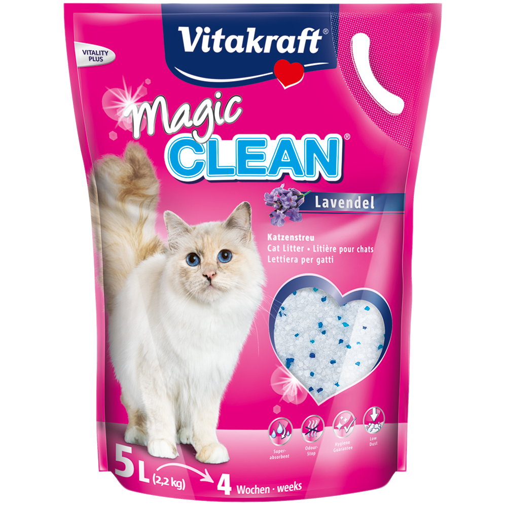 Vitakraft Magic Clean Cat Litter Lavender 5L